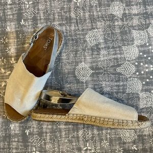 TOMS Clara Suede Sandals